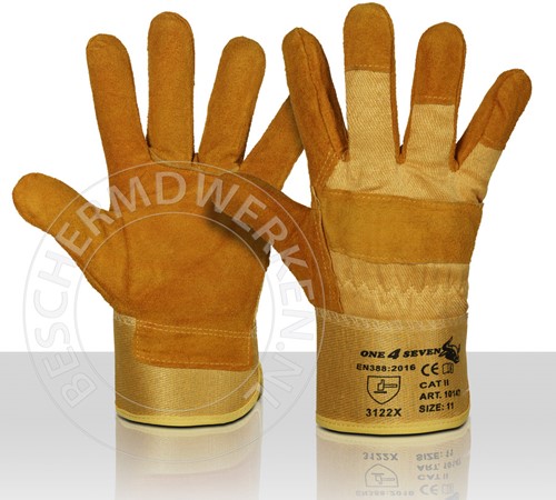 Werkhandschoen supersplitleder foamvoering Linker handschoenen