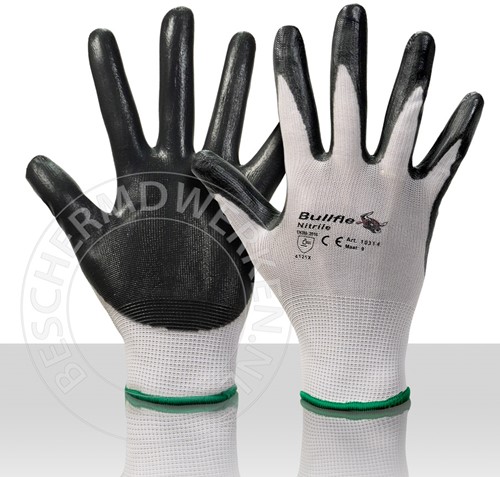 Werkhandschoen Bull Flex Nitrile