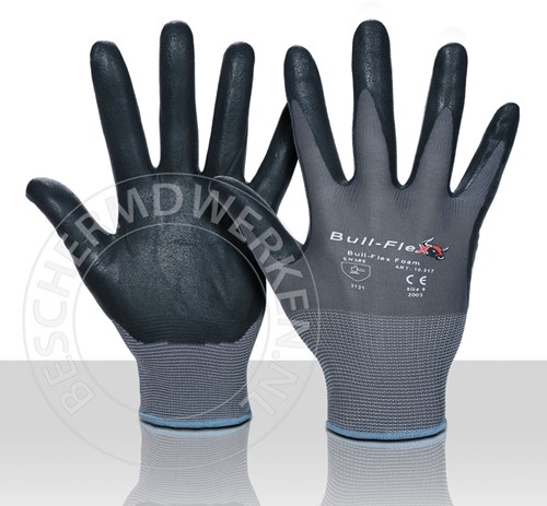 Werkhandschoenen Bull Grip Nitrile