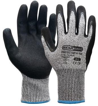 OXXA Protector 14-705 handschoen - zwart/grijs - 10/xl