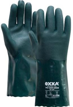 OXXA PVC-Chem-Green 20-435 handschoen - groen - 9/l
