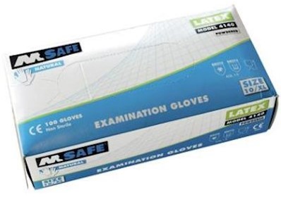 OXXA Latex-Thin 44-140 handschoen - naturel - 9/l