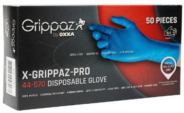 OXXA X-Grippaz-Pro 44-570 handschoen - blauw - 7/s
