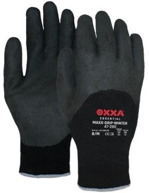 OXXA Maxx-Grip-Winter 47-280 handschoen - zwart - 9/l