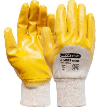 OXXA Cleaner 50-000 handschoen - geel/wit - 8/m