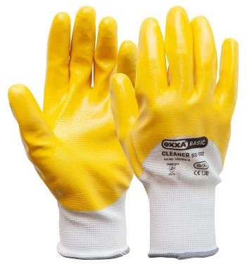 OXXA Cleaner 50-002 handschoen - geel/wit - 9/l