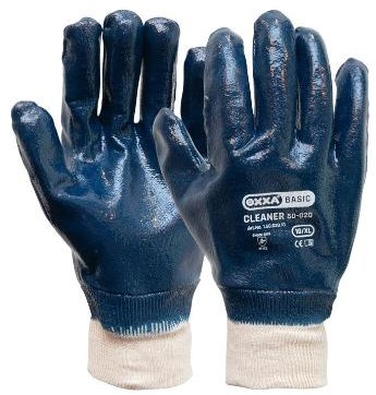 OXXA Cleaner 50-020 handschoen - blauw/wit - 9/l