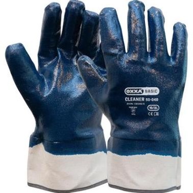 OXXA Cleaner 50-040 handschoen - blauw/wit - 9/l