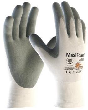 ATG Maxi Foam 34-800 handschoen - grijs/wit - 9