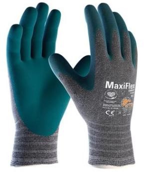 ATG Maxiflex Comfort 34-924 handschoen - blauw/grijs - 9