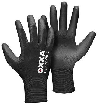 OXXA X-Touch-PU-B 51-110 handschoen - zwart - 9/l