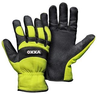 OXXA X-Mech 51-610 handschoen - zwart/geel - 10/xl