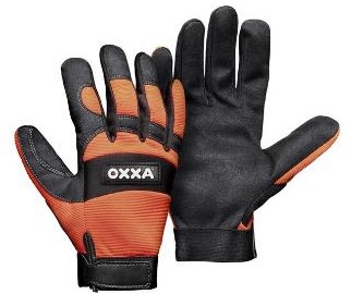OXXA X-Mech 51-630 handschoen - zwart/oranje - 9/l