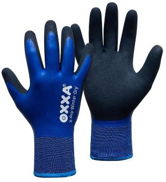 OXXA X-Pro-Winter-Dry 51-870 handschoen - zwart/blauw - 10/xl