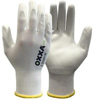 OXXA® E-Green-W 52-100 handschoen - wit - 8/m