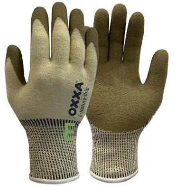 OXXA E-Nature-Grip Cut E 52-710 handschoen - groen/geel - 9/l
