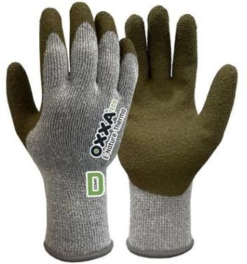 OXXA E-Nature-Thermo Cut D 52-850 handschoen - groen-grijs - 11/xxl