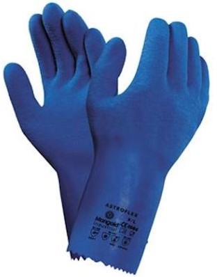 Ansell AlphaTec 87-029 handschoen - blauw - 9