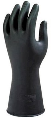 Ansell AlphaTec 87-118 handschoen - zwart - 7½