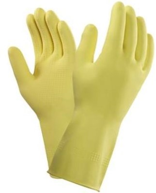 Ansell AlphaTec 87-063 handschoen - geel - 9½