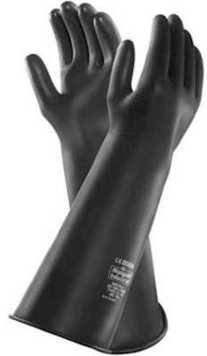 Ansell AlphaTec 87-104 handschoen - zwart - 10½