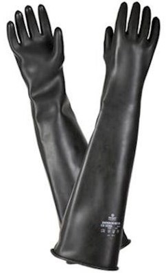 Ansell AlphaTec 87-108 handschoen - zwart - 8