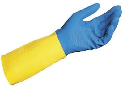 Mapa Alto 405 handschoen - blauw/geel - 8