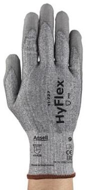 Ansell Hyflex 11-727 handschoen - grijs - 10