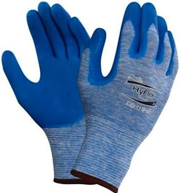 Ansell HyFlex 11-920 handschoen - blauw - 10