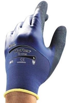 Ansell HyFlex 11-925 handschoen - blauw - 11