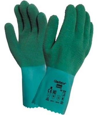 Ansell AlphaTec 16-650 handschoen - groen - 7