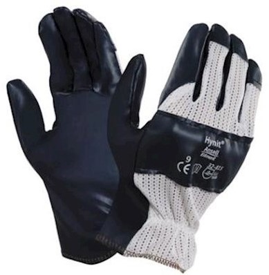Ansell Hynit 32-815 handschoen - blauw/wit - 7½