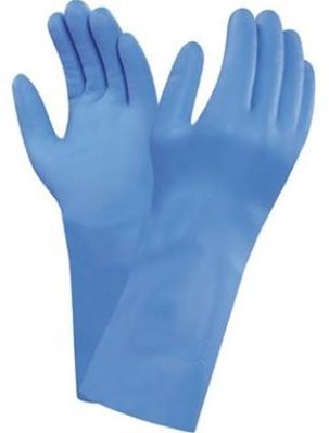 Ansell AlphaTec 37-501 handschoen - blauw - 10½