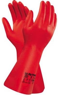 Ansell AlphaTec Solvex 37-900 handschoen - rood - 7