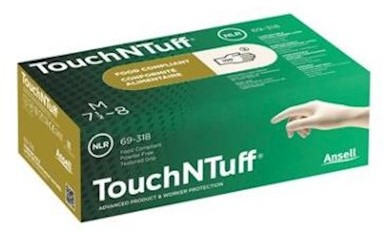 Ansell TouchNTuff 69-318 handschoen - naturel - 6½-7