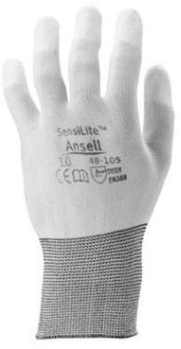 Ansell HyFlex 48-105 handschoen - wit - 10