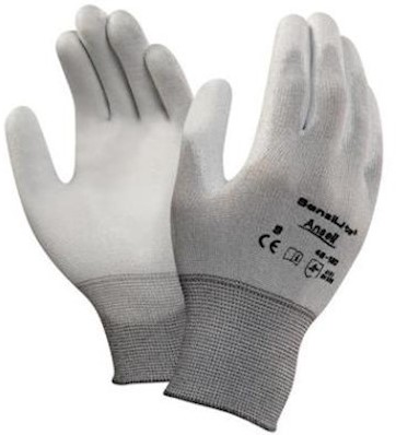 Ansell HyFlex 48-130 ESD handschoen - grijs - 9