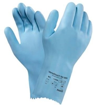 Ansell AlphaTec 62-201 handschoen - lichtblauw - 11