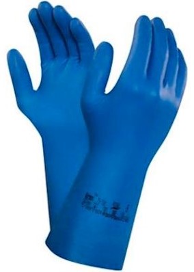 Ansell AlphaTec 79-700 handschoen - blauw - 7