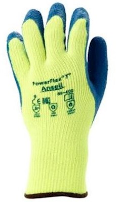 Ansell ActivArmr 80-400 handschoen - blauw/geel - 7