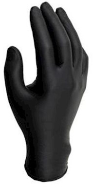 Ansell MicroFlex 93-852 handschoen - zwart - 8