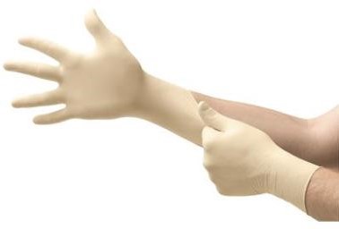 Ansell Microflex 63-864 handschoen - naturel - 6½-7