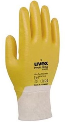uvex profi ergo ENB20 handschoen - oranje/wit - 9