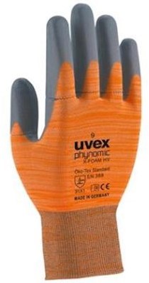 uvex phynomic x-foam HV handschoen - oranje/grijs - 8