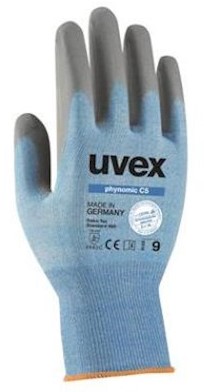 uvex phynomic C5 handschoen - blauw/grijs - 6