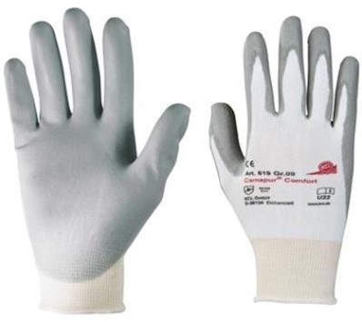KCL Camapur Comfort 619+ handschoen - grijs/wit - 6