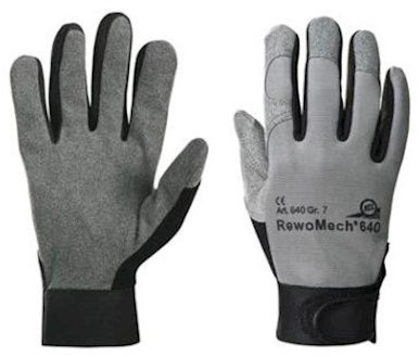 KCL RewoMech 640 handschoen - grijs/zwart - 10