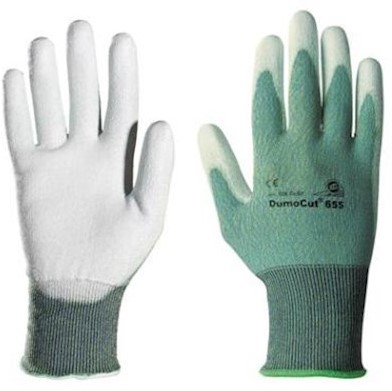 KCL DumoCut 655 handschoen - wit/groen - 9