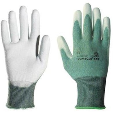 KCL DumoCut 655 handschoen - wit/groen - 10