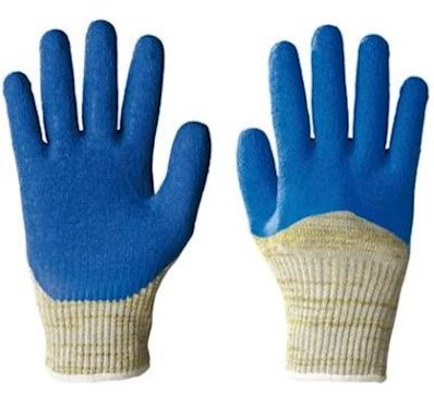 KCL SivaCut 830 handschoen - blauw/geel-grijs - 9